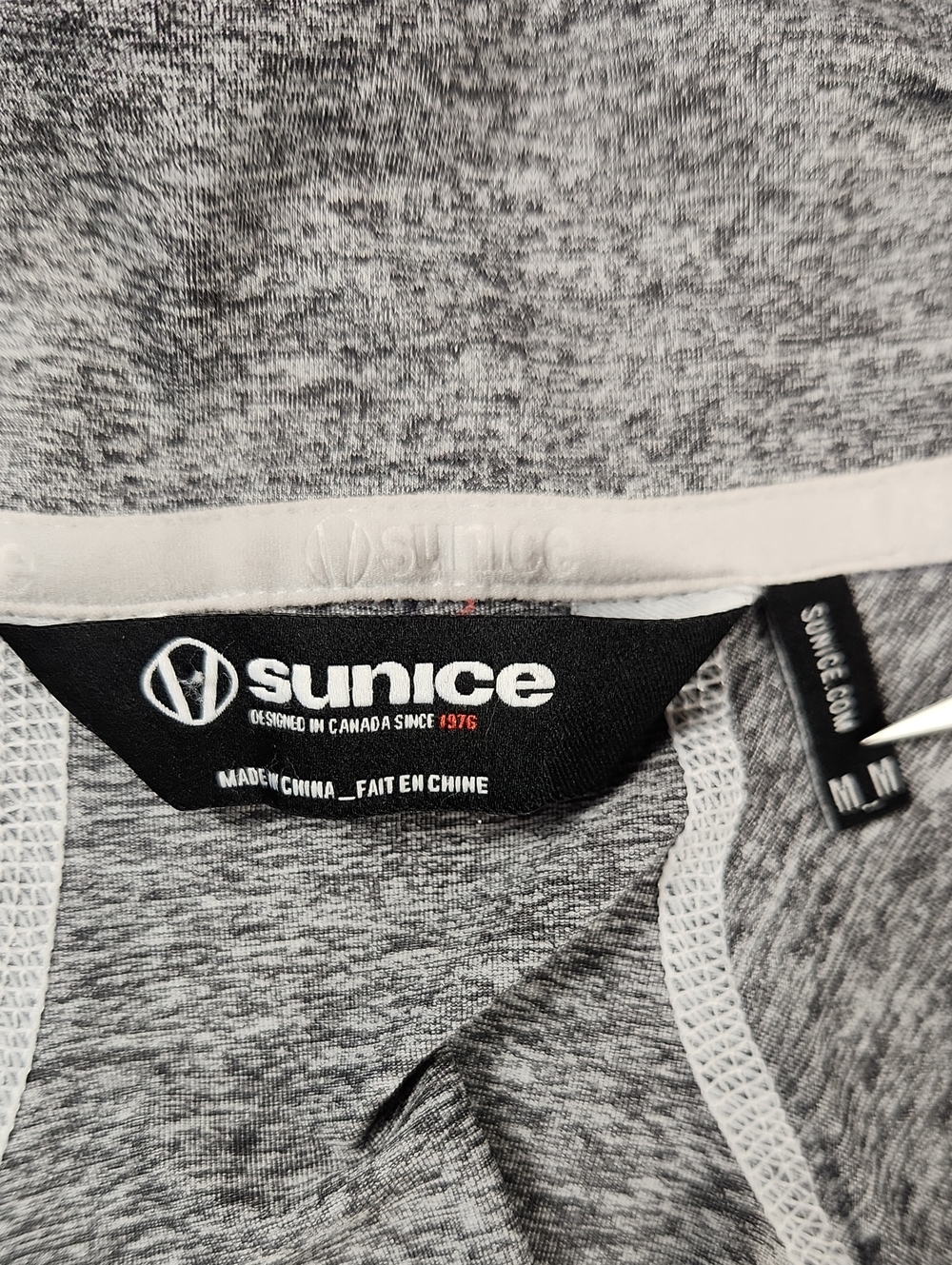Sunice Esther Golf Jacket Women's M Stretch Zip Pockets Gray 2017 U.S. Open - Picture 6 of 11